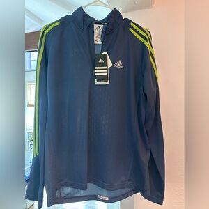 Adidas Blue and Green Track Jacket
